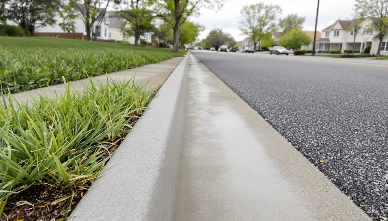 Concrete Curbs & Gutters in De Soto, KS — local concrete services | Ford Concrete
